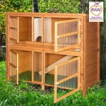 Home and Roost 2 Storey Double Hutch